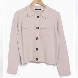 NWT T Tahari Button Front Cardigan Sweater